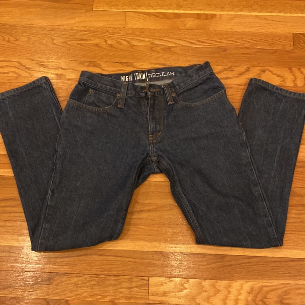 Night Train Freeworld Regular Dark Blue Jeans